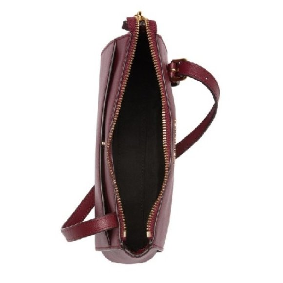 Marc Jacobs The Commuter Burgundy Crossbody Bag - Picture 3 of 16